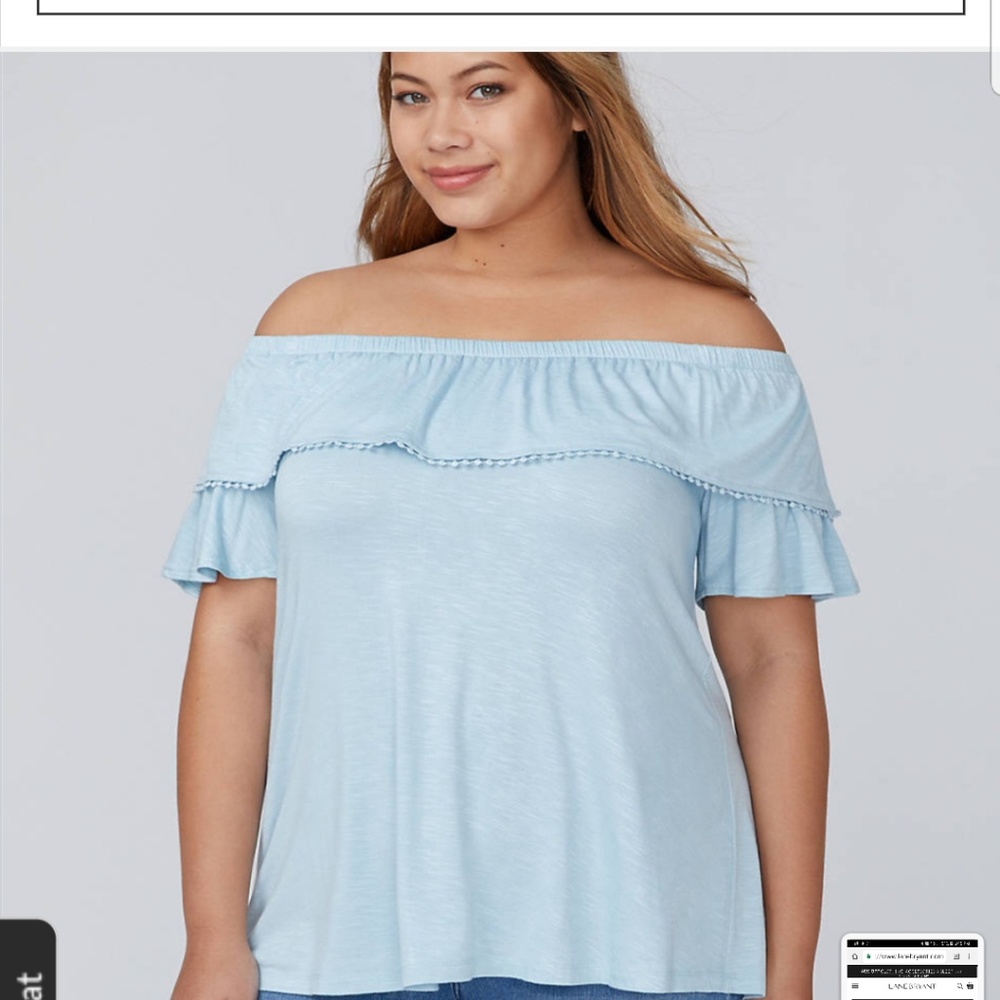 Off the shoulder top